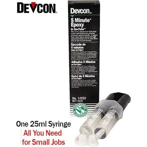 Devcon 5-Minute Epoxy - Fast-Setting General Purpose Adhesive P/N's 14200, 14210, 14250, & 14270 PerigeeDirect