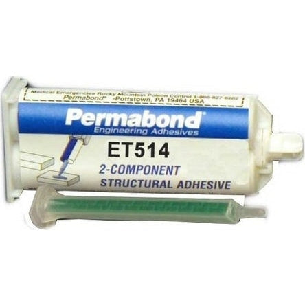 PERMABOND ET514 Slow Set 30 - 50 min 1:1 Mixable Two-Part Epoxy Adhesive Cartridges & Accessories PerigeeDirect