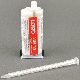 LORD 204/19 Non-Sag, Versatile, Fast Set 4 to 6min Temperature Resistant MMA Acrylic adhesive PerigeeDirect