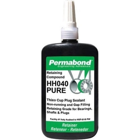 Permabond Anaerobic Retaining Compound HH040 PURE - Colorless Potable Water Safe PerigeeDirect