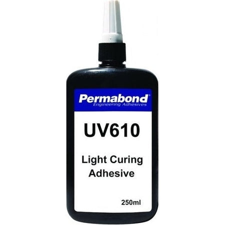 Permabond UV610 UV single part, fast setting, UV curable adhesive PerigeeDirect