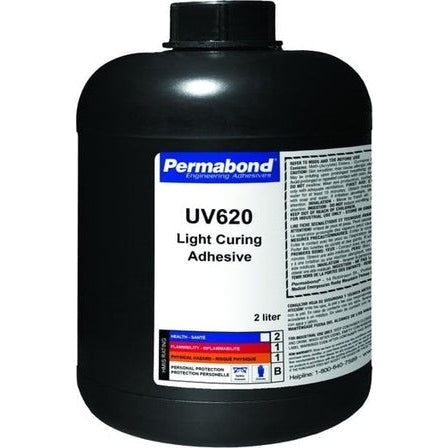 Permabond UV620 UV single part, fast curing, UV curable adhesive PerigeeDirect