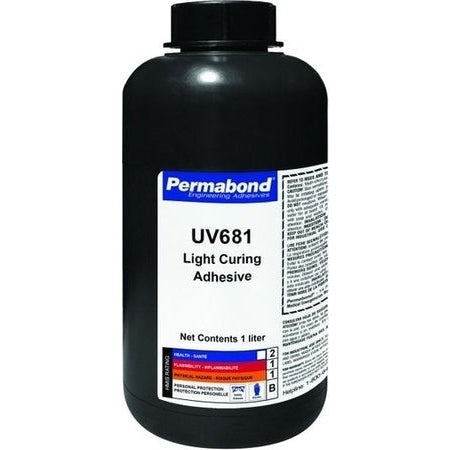 Permabond UV681 UV single part, fast curing, UV curable adhesive for coating PerigeeDirect